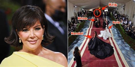 kris jenner met gala daughters